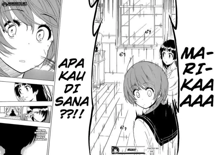 Nisekoi chapter 183 halaman 19