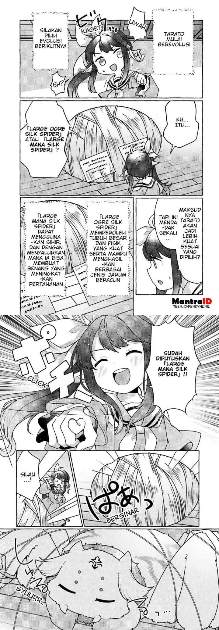 Watashi, Kumo na Monster wo Tame Shitanode, Spider Silk de Saiho wo Ganbarimasu! chapter 6 halaman 13