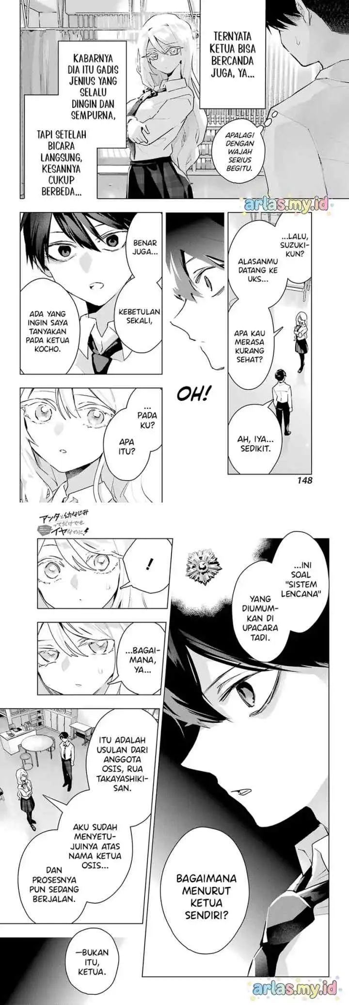 Anta to Osananajimitte dake demo Iyananoni! ~Zekkou kara Hajimaru S-kyuu Bishoujo to no Gakuen Nariagari Seikatsu~ chapter 11 halaman 13