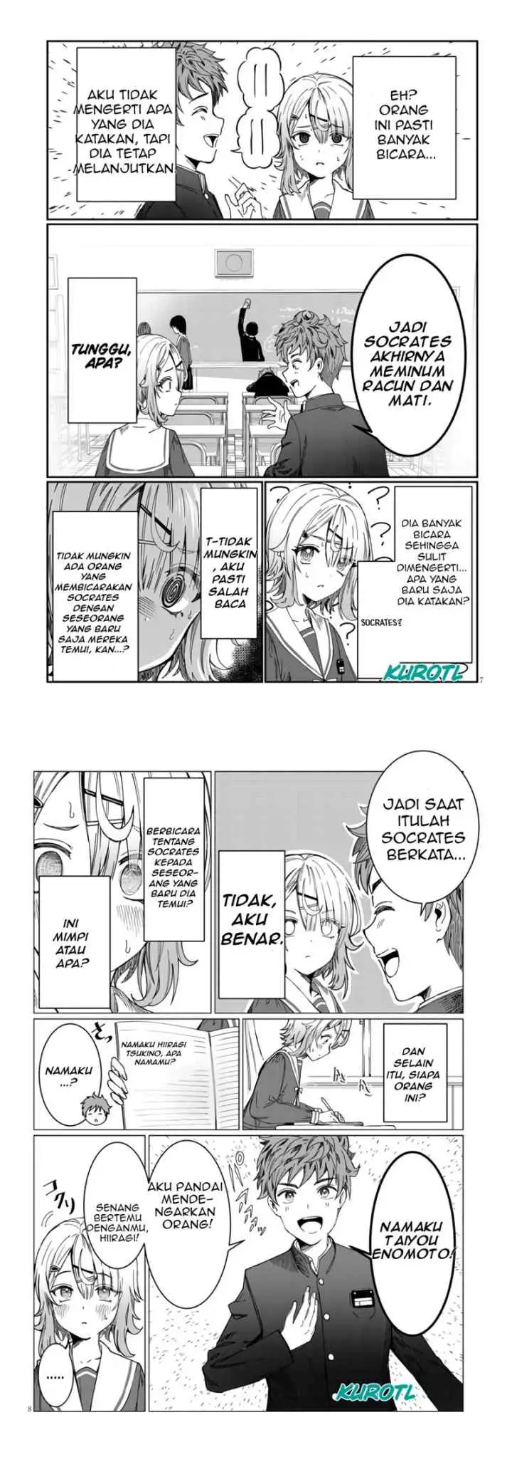 Kimi wa Yakamashi Tojite yo Kuchi wo! chapter 1 halaman 6