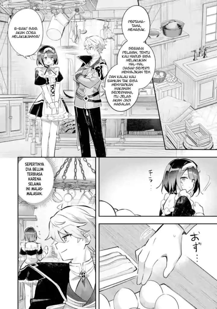 Game Sekai no mobu akuyaku ni tensei shita node Last bos wo mezashite mita chapter 4.5 halaman 5