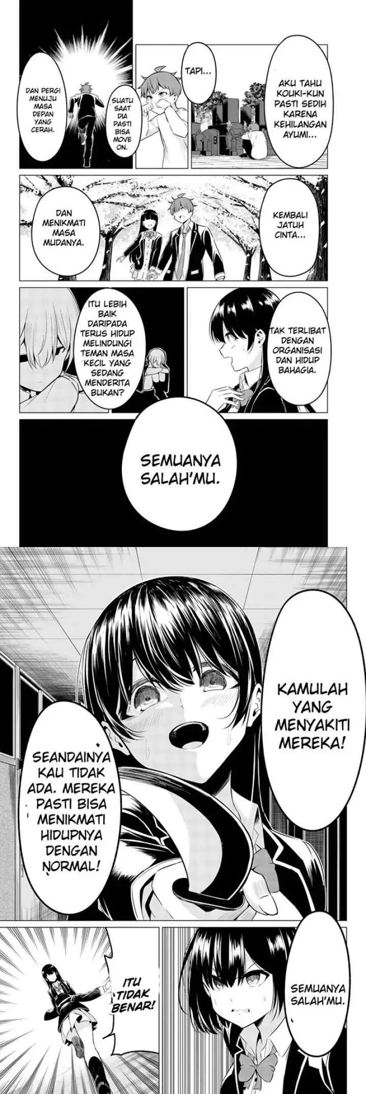 Sekai ka Kanojo ka Erabenai chapter 34 halaman 9