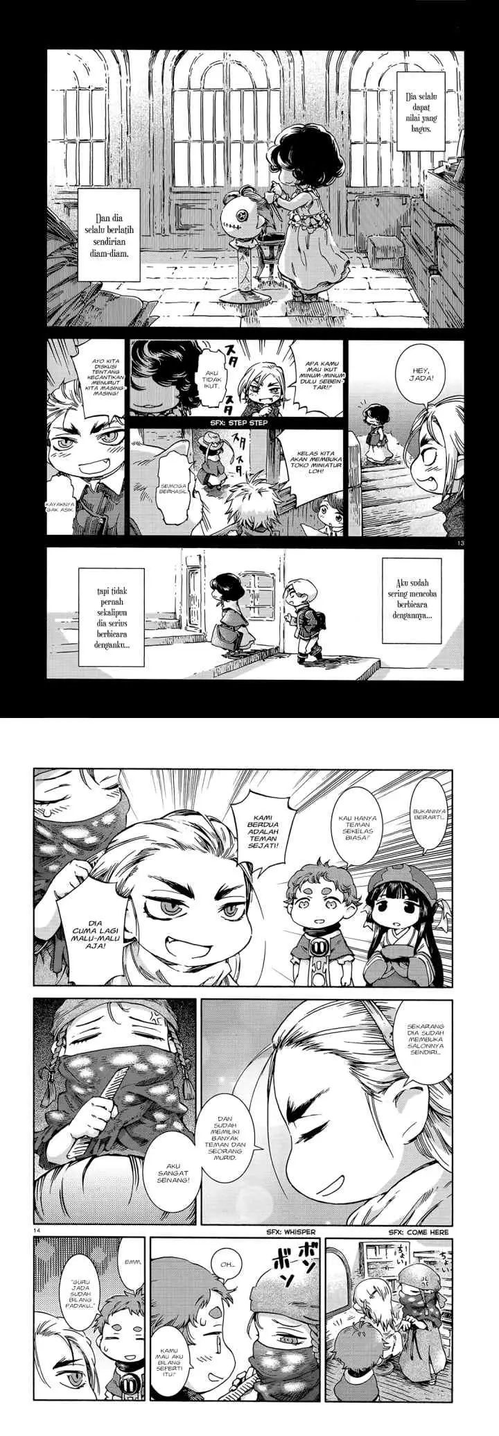 Hakumei to Mikochi chapter 41 halaman 8