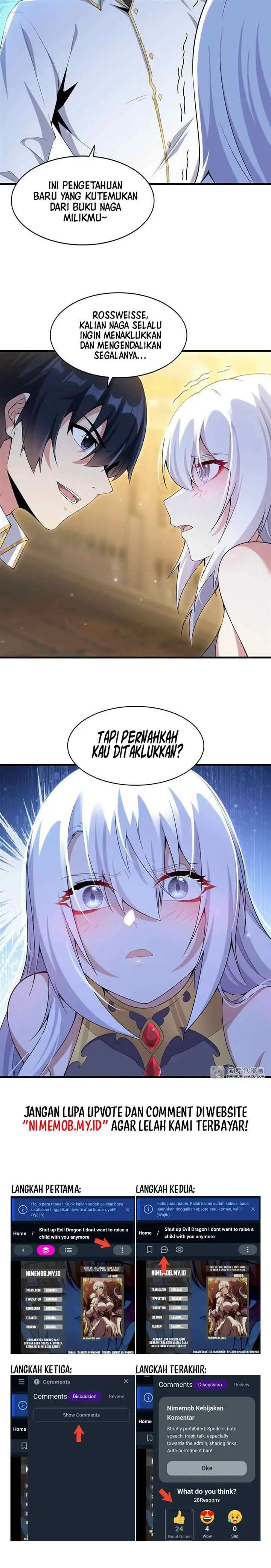 Shut Up, Evil Dragon, I Don't Want to Raise a Child With You Anymore chapter 7 halaman 16