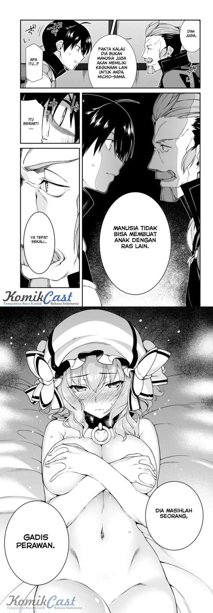 Isekai Meikyuu de Harem wo chapter 4.1 halaman 7