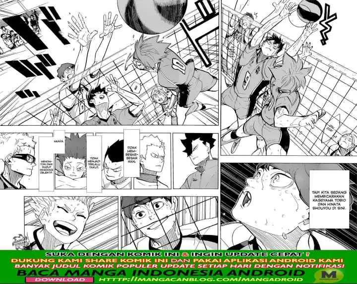 Haikyuu!! chapter 360 halaman 16