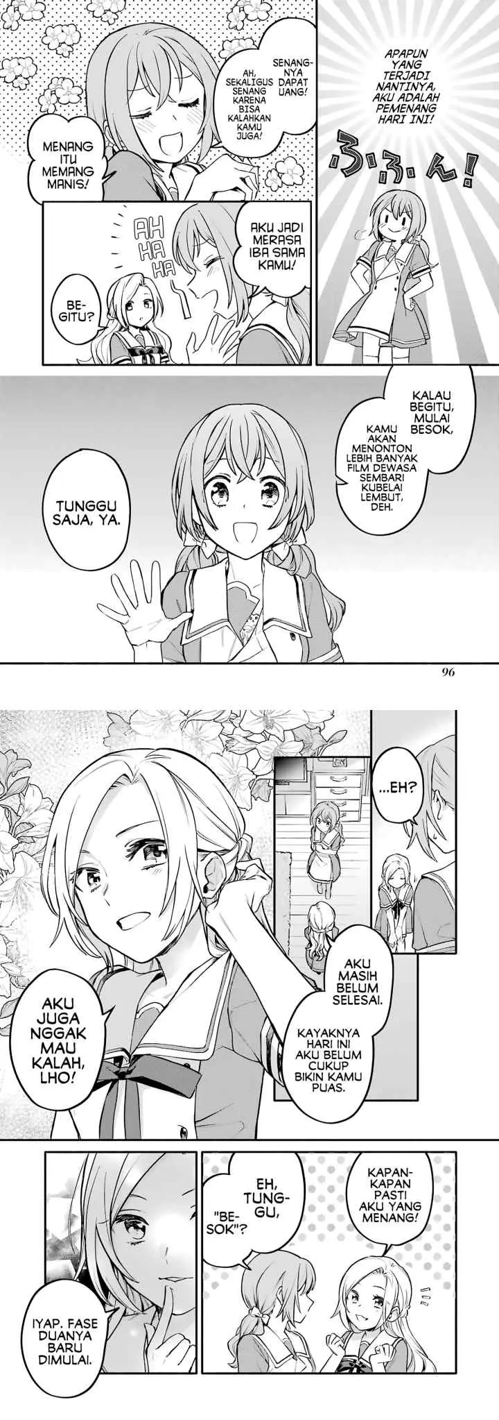 Onna Doushi to ka Arienai deshou to Iiharu Onna no ko wo, Hyakunichi kan de Tetteiteki ni Otosu Yuri no Ohanashi chapter 3 halaman 15