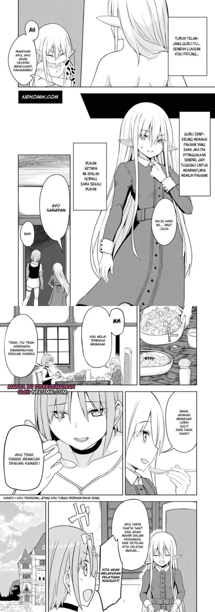 Eroi Koto Suru Tame ni Kyonyuu Bishoujo Dorei o Katta Hazu ga, Oshishou-sama to Shitawa Rete Omotta Toori ni Ikanaku Naru Hanashi chapter 5 halaman 4