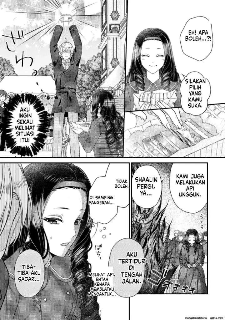 Heroine ga Kuru Mae ni Ninshin shimashita ~Tsunda Hazu no Akuyaku Reijou desuga, Douyara Chigau youdesu~ chapter 7.3 halaman 9