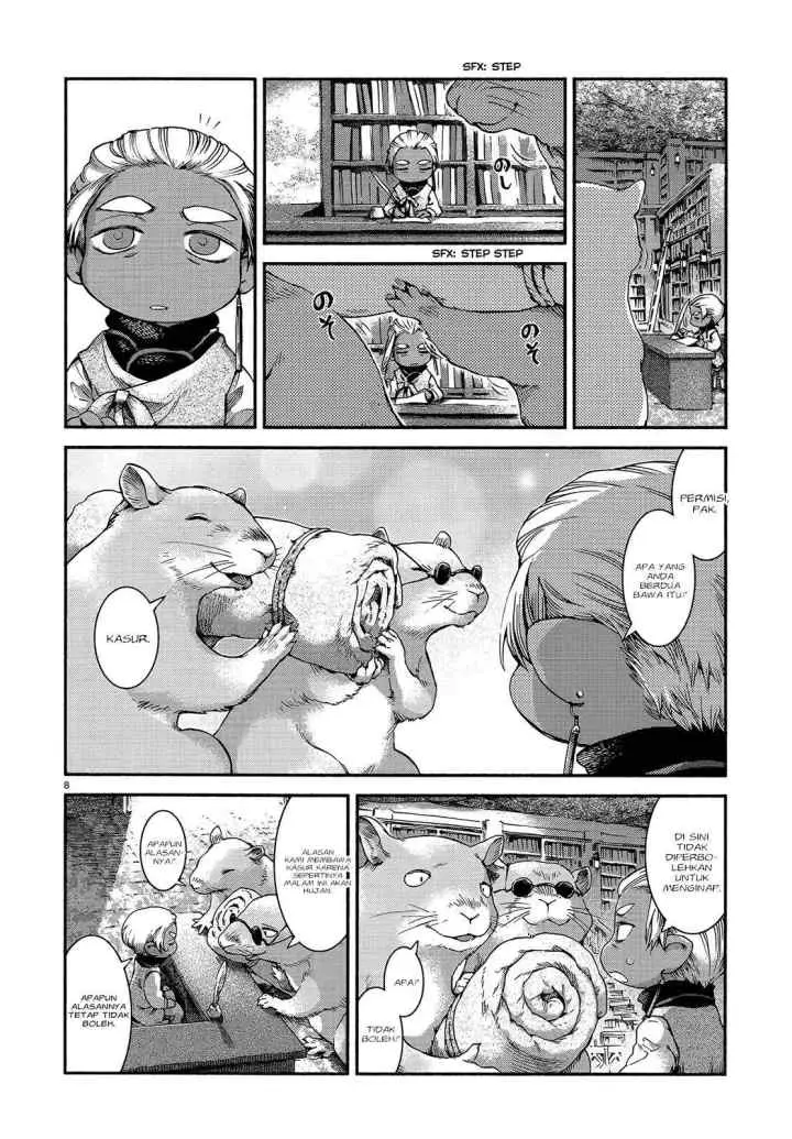 Hakumei to Mikochi chapter 44 halaman 10