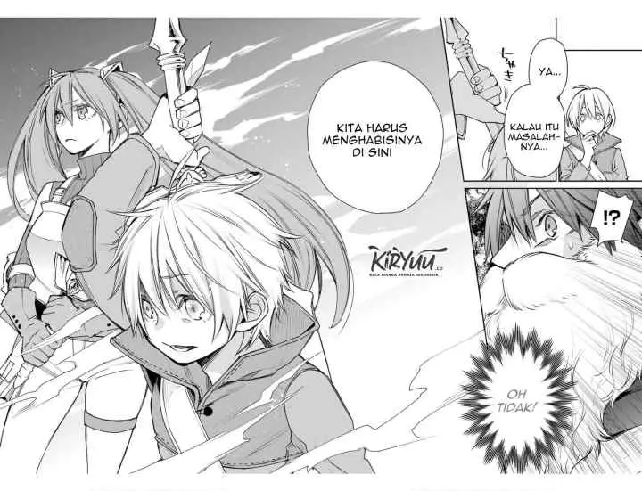 Saikyou no Madoshi. Hisa ni Ya wo Ukete Shimatta no de Inaka no Eihei ni Naru chapter 14.2 halaman 7