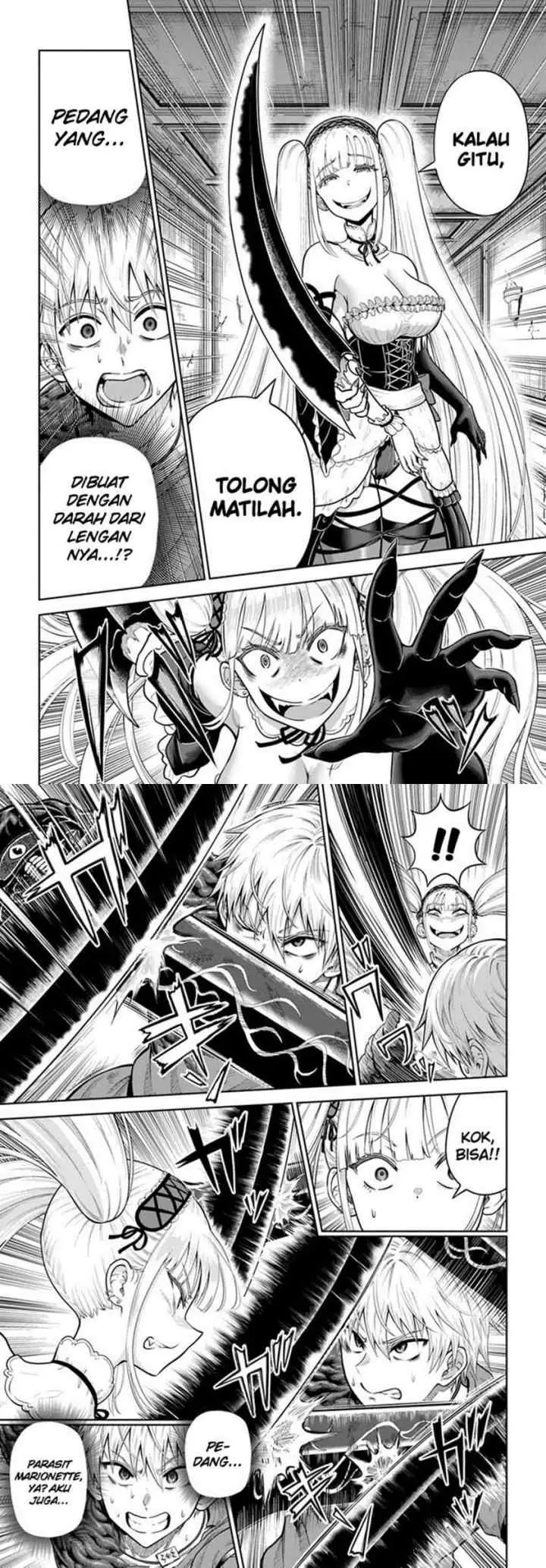 Dungeon ni Hisomu Yandere na Kanojo ni Ore wa Nando mo Korosareru chapter 8 halaman 4