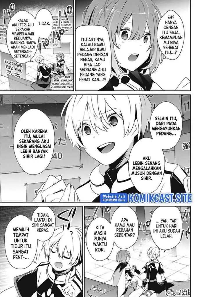 Teihen Boukensha da kedo Mahou wo Kiwamete Miru Koto ni Shita. Munou Skill kara Kami Skill ni Shinka Shita chapter 12.1 halaman 4