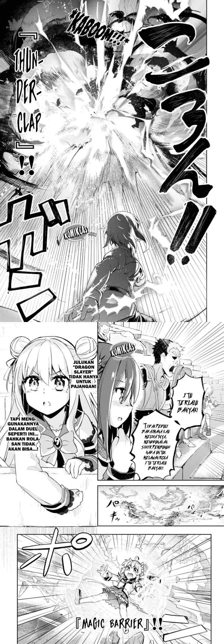 Kenshi o Mezashite Nyugaku Shitanoni Maho Tekisei 9999 Nandesukedo!? chapter 5 halaman 8