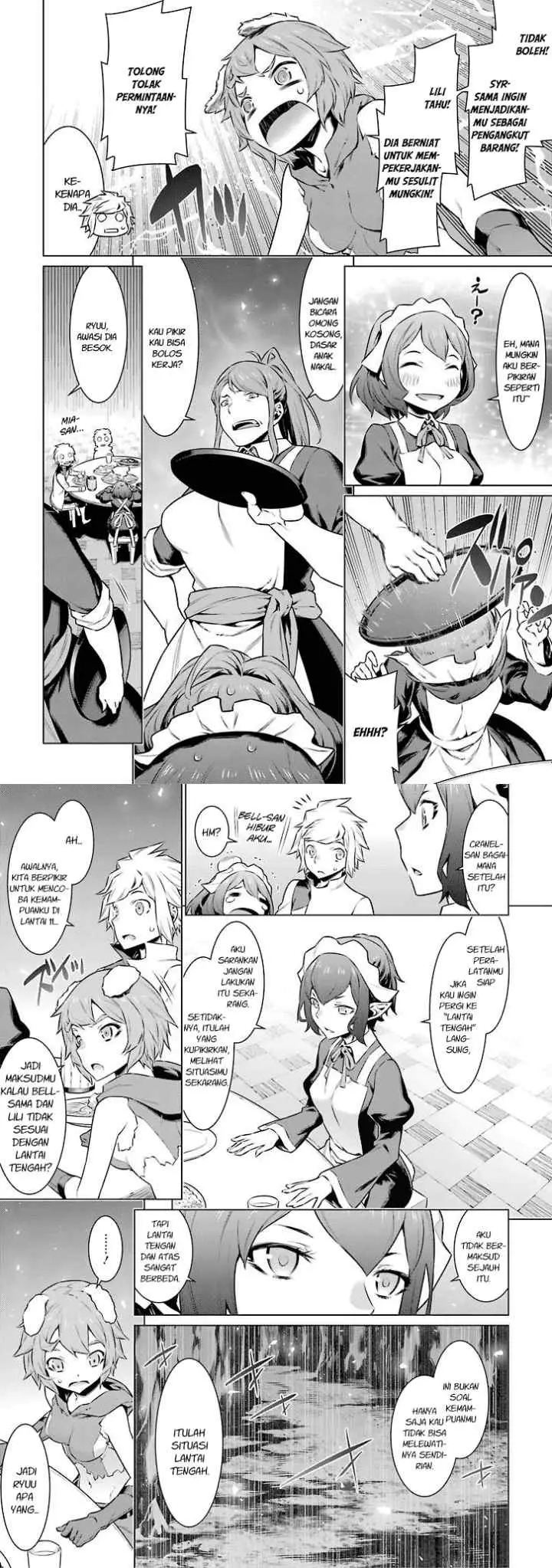 Dungeon ni Deai wo Motomeru no wa Machigatteiru Darou ka chapter 49 halaman 5