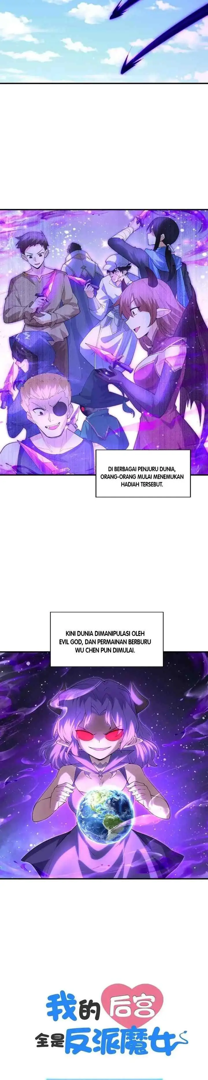 My Harem Is Entirely Female Demon Villains chapter 129 halaman 15