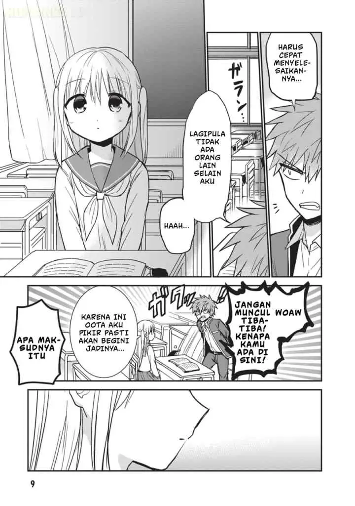Kao ni denai Kashiwada-san to Kao ni deru Ota-kun chapter 100 halaman 8