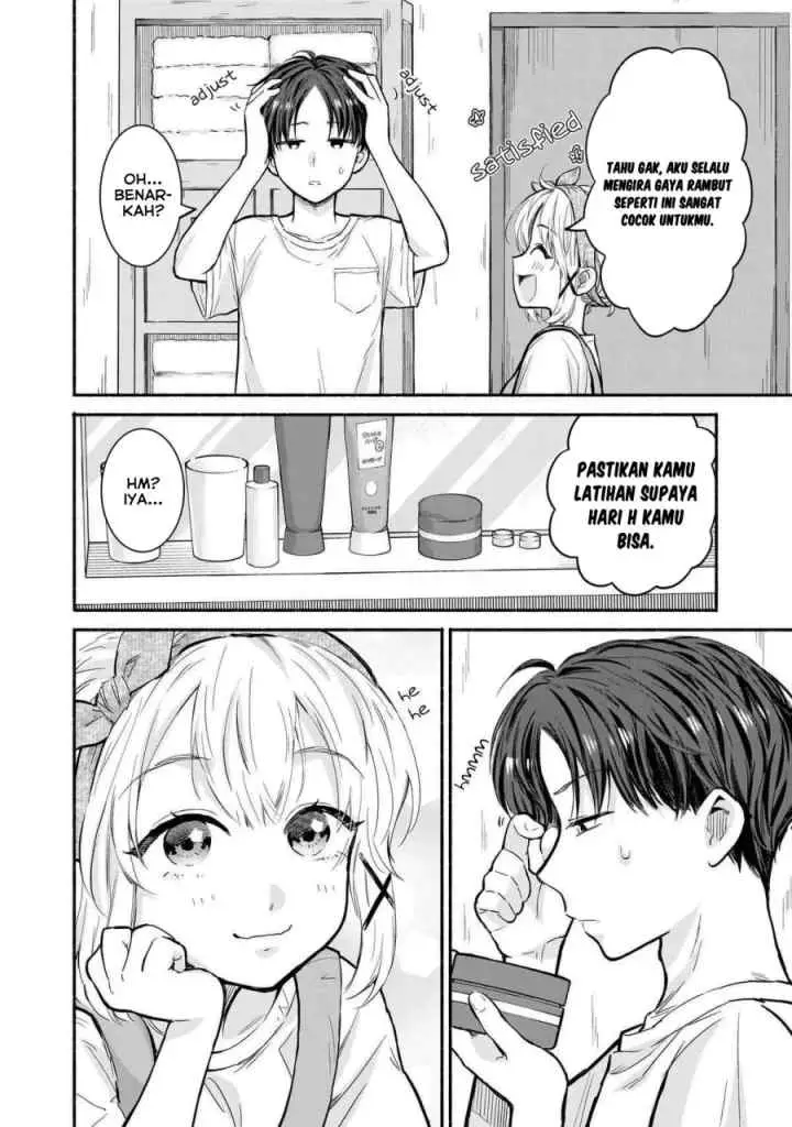 Nee, Mou Isso Tsukiacchau? Osananajimi no Bishoujo ni Tanomarete, Camo Kareshi Hajimemashita chapter 18 halaman 5