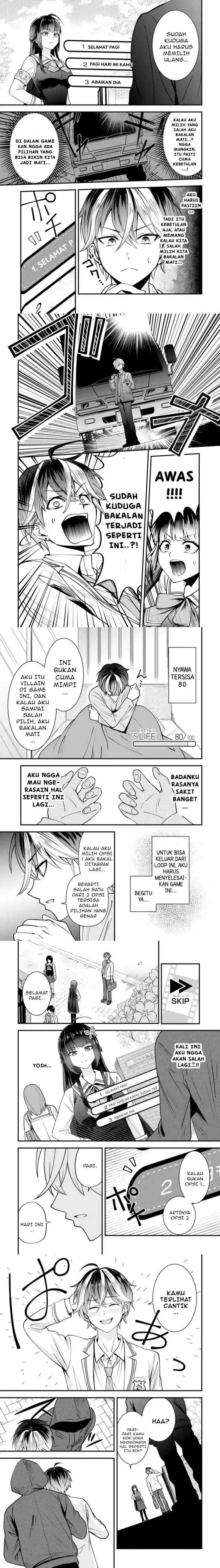 Yarikonda Ren'ai Game no Akuyaku ni Tensei Shita Node, Gensaku Chishiki de Hiroin o Kōryaku Shimasu chapter 1 halaman 6