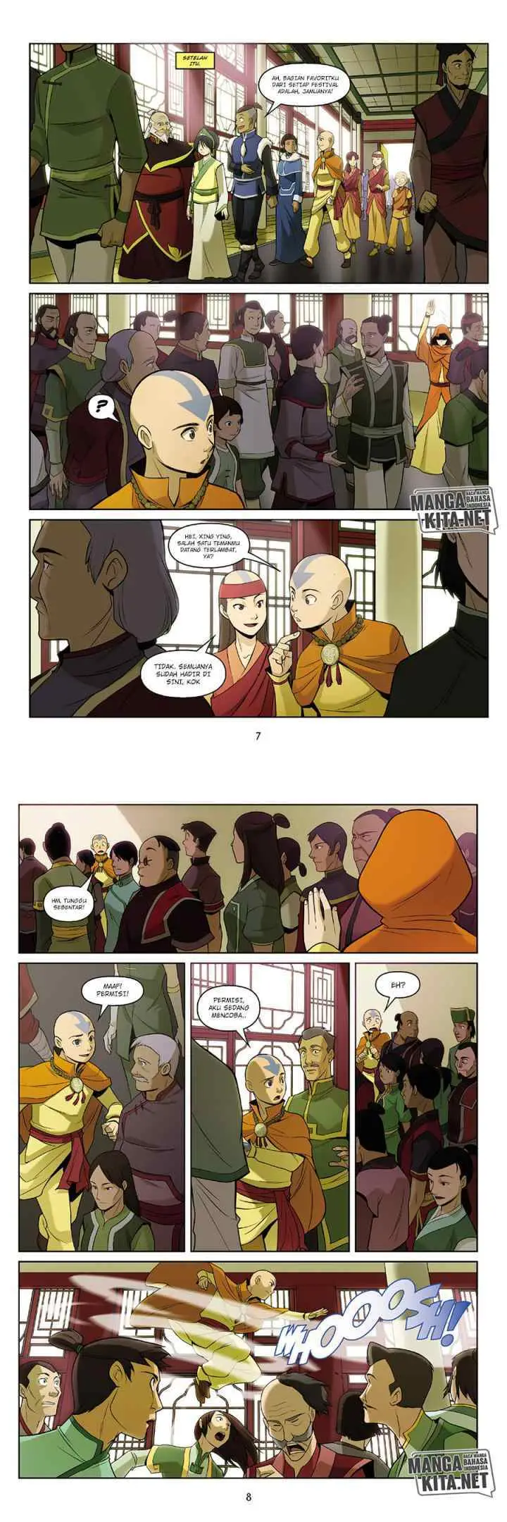 Avatar: The Last Airbender - The Rift chapter 1.1 halaman 5