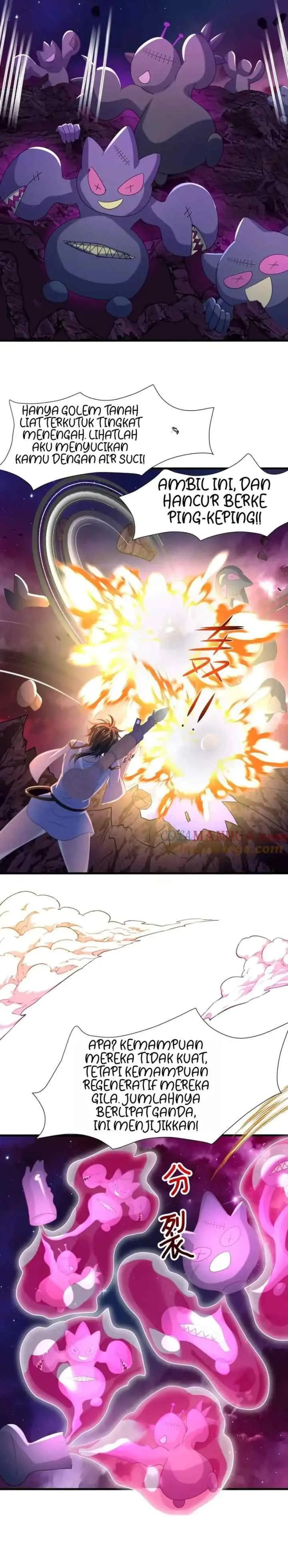 After Merging With the Goddess, I Am Invincible chapter 56 halaman 9