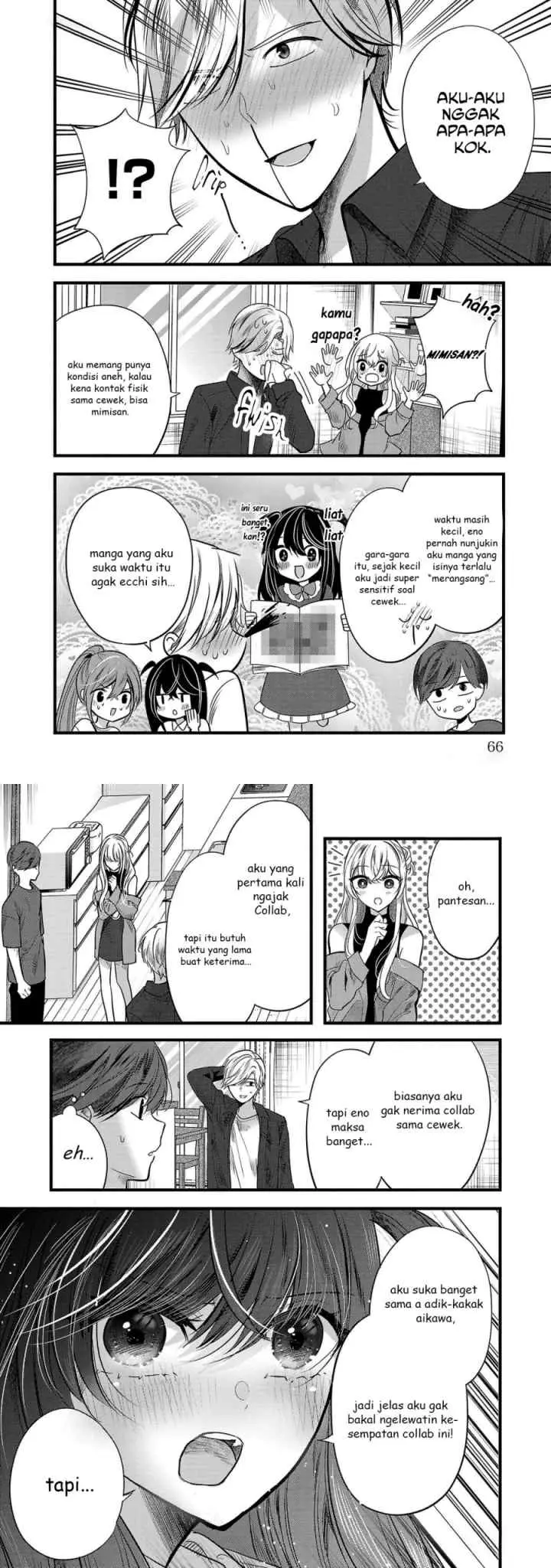 Kimi ni Koisuru Sanshimai chapter 9 halaman 6