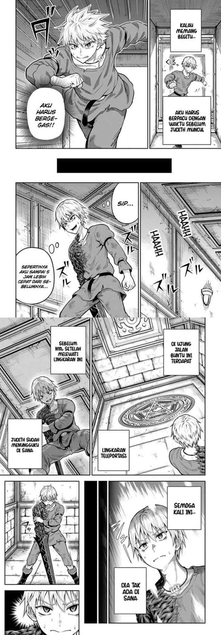 Dungeon ni Hisomu Yandere na Kanojo ni Ore wa Nando mo Korosareru chapter 8 halaman 9