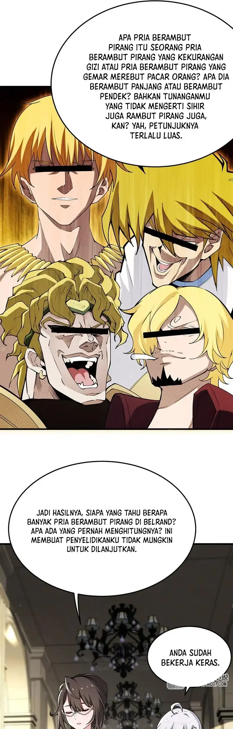 The Yellow-haired Villain in Female Main Character's Novel wants Happiness chapter 73 halaman 7