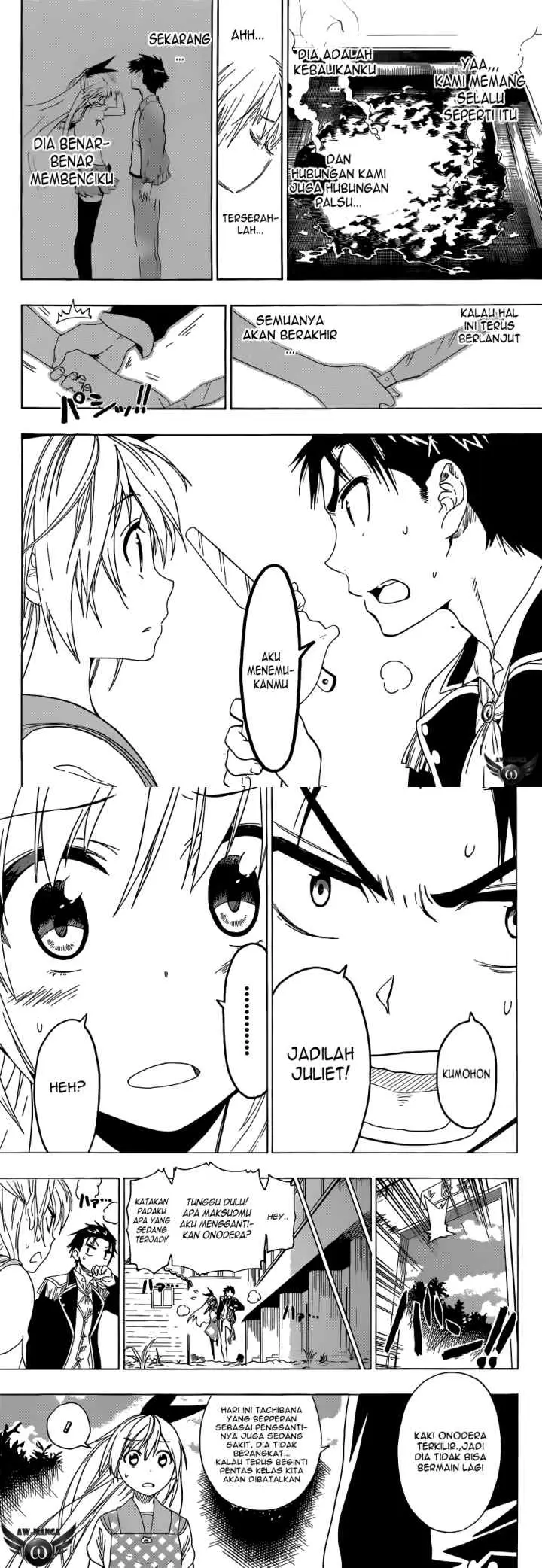 Nisekoi chapter 48 halaman 7