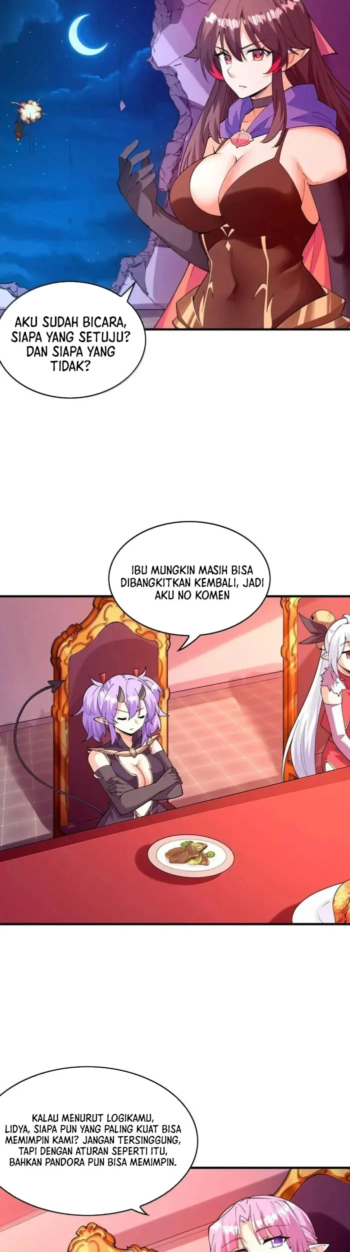 My Harem Is Entirely Female Demon Villains chapter 158 halaman 13