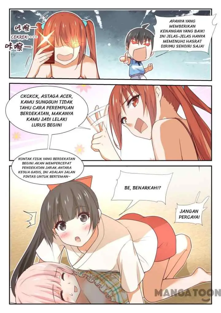 Nuzi Xueyuan de Nansheng chapter 355 halaman 8