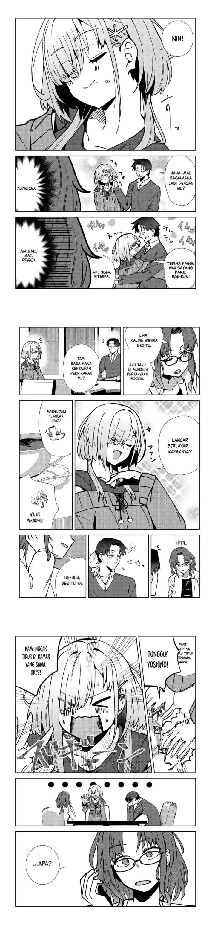 Soshiki no Shukuteki to Kekkon Shitara Mecha Amai chapter 4 halaman 5