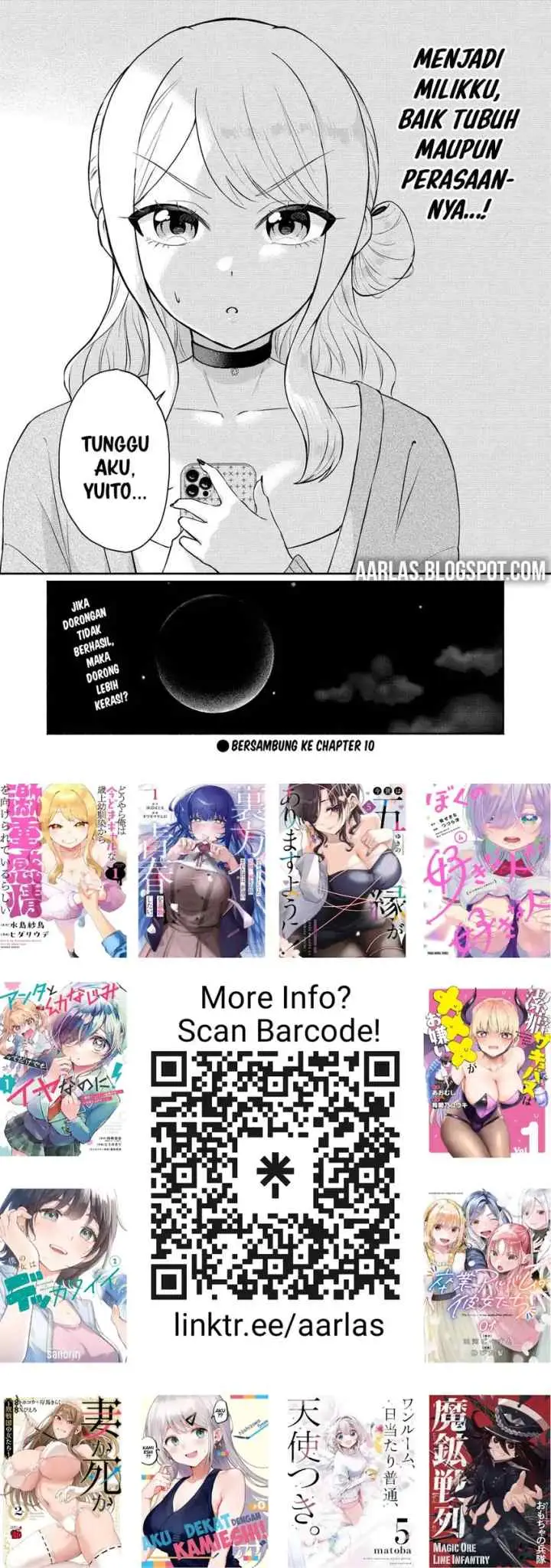 Douyara Ore wa Imadoki Gal na Toshiue Osananajimi kara Gekiomo Kanjou wo Mukerareteiru Rashii chapter 9 halaman 11