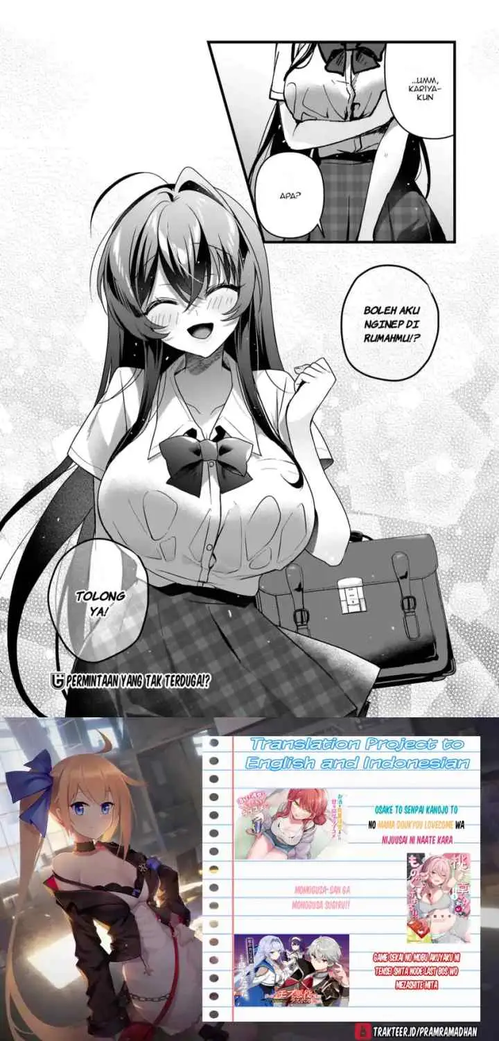 Gari Tsutomu-kun to Uraaka-san - Sanzan Osewa ni Natteiru Ero-kei Uraaka Joshi no Shoutai ga Kurasu no Idol Datta Ken chapter 8 halaman 14