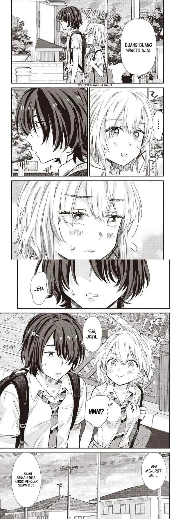 Nee, Mou Isso Tsukiacchau? Osananajimi no Bishoujo ni Tanomarete, Camo Kareshi Hajimemashita chapter 12 halaman 12