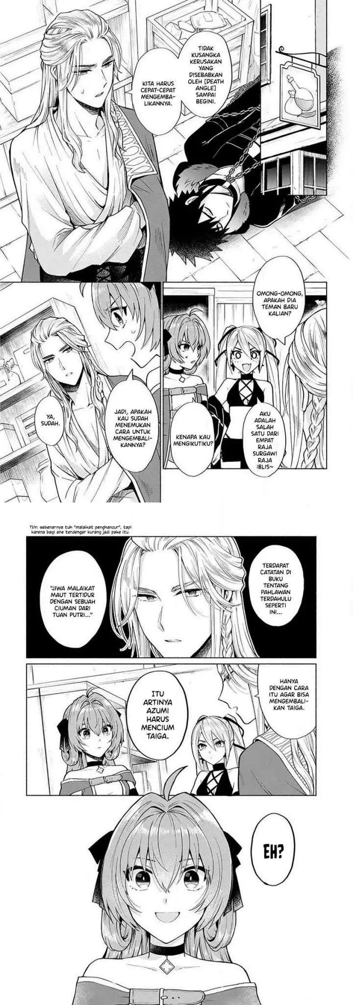 Tensei Shitara Ore ga Heroine de Aitsu ga Yuusha datta chapter 18 halaman 7