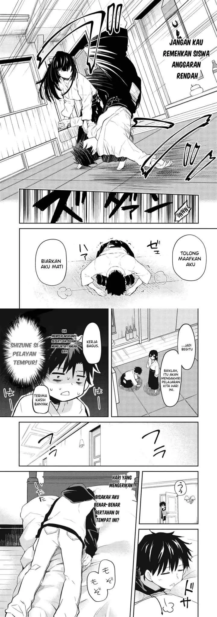 Saijo no Osewa ~Takane no Hana Darakena Meimon Kou de, Gakuin Ichi no Ojou-sama (Seikatsu Noryoku Kaimu) o Kagenagara Osewa suru Koto ni Narimashita~ chapter 2.2 halaman 9