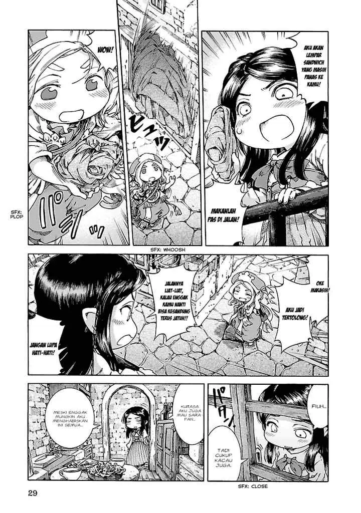 Hakumei to Mikochi chapter 28 halaman 6