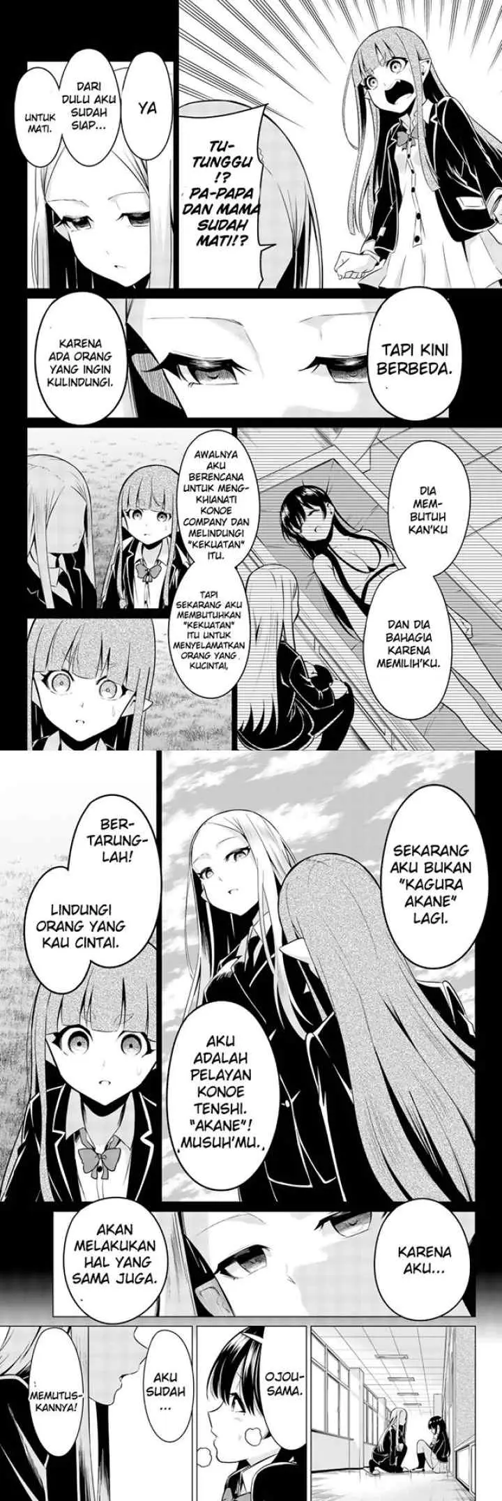 Sekai ka Kanojo ka Erabenai chapter 32 halaman 16