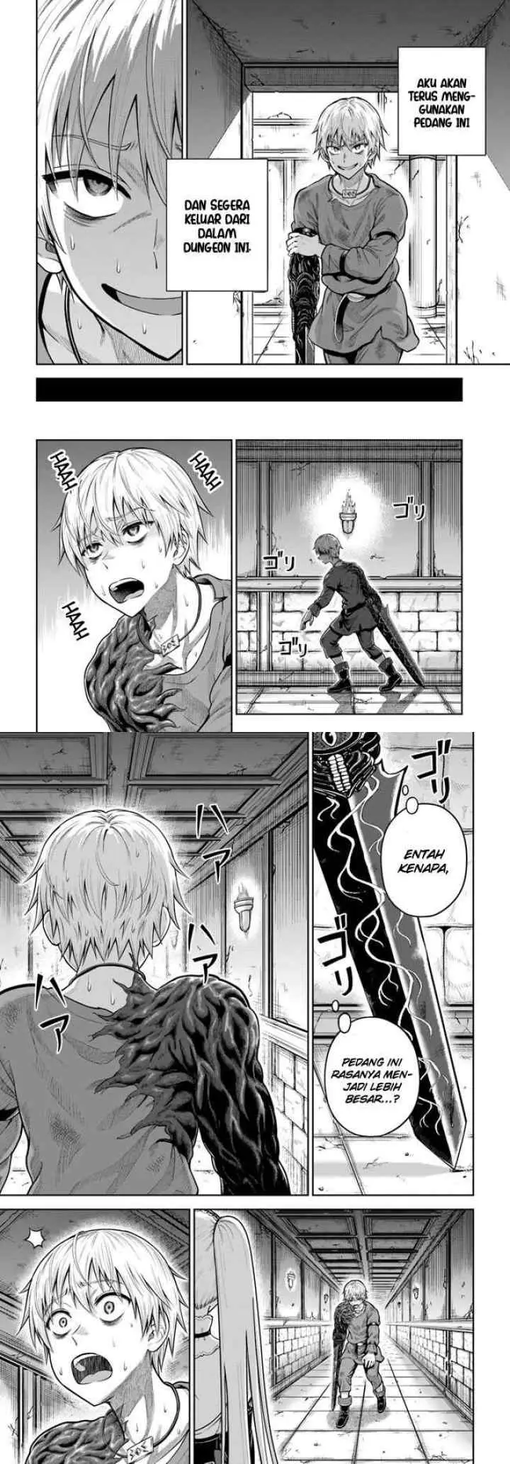 Dungeon ni Hisomu Yandere na Kanojo ni Ore wa Nando mo Korosareru chapter 7 halaman 14