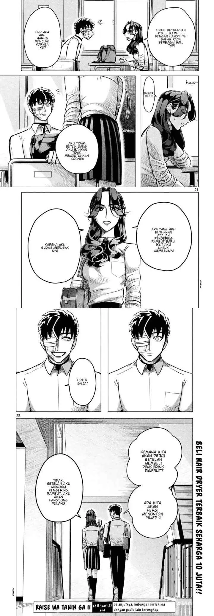 Raise wa Tanin ga Ii chapter 5.2 halaman 11