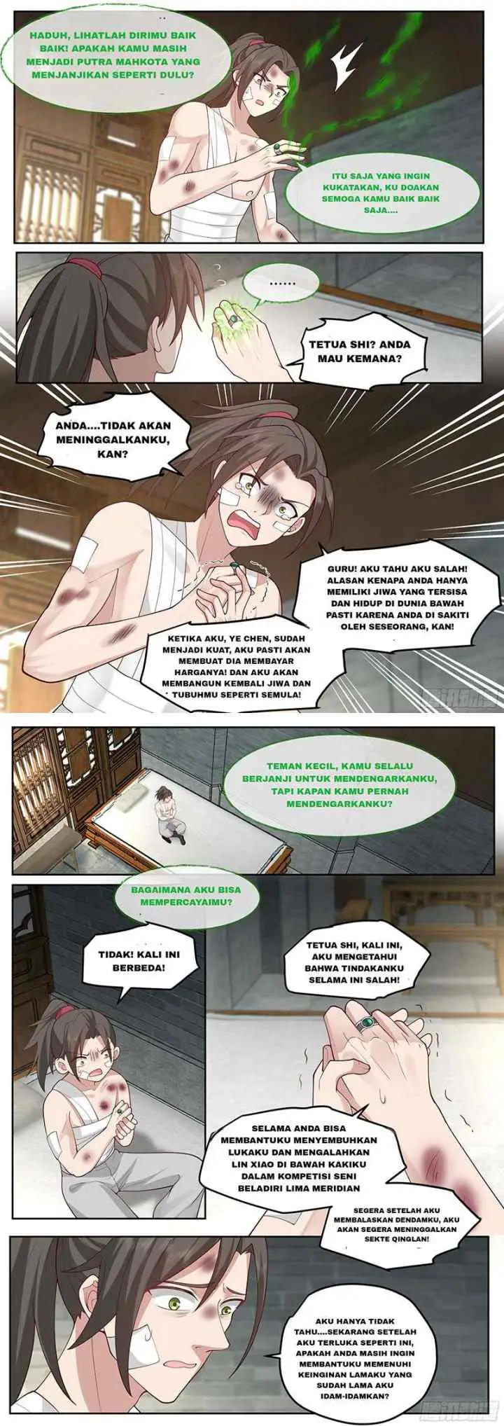 The Villain's Senior Brother And His Junior Sisters Are All Yanderes chapter 43 halaman 8