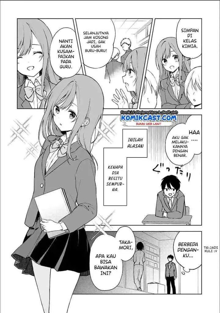 Chikan Saresou ni Natteiru S-kyuu Bishoujo wo Tasuketara Tonari no Seki no Osanajimi datta chapter 14 halaman 5