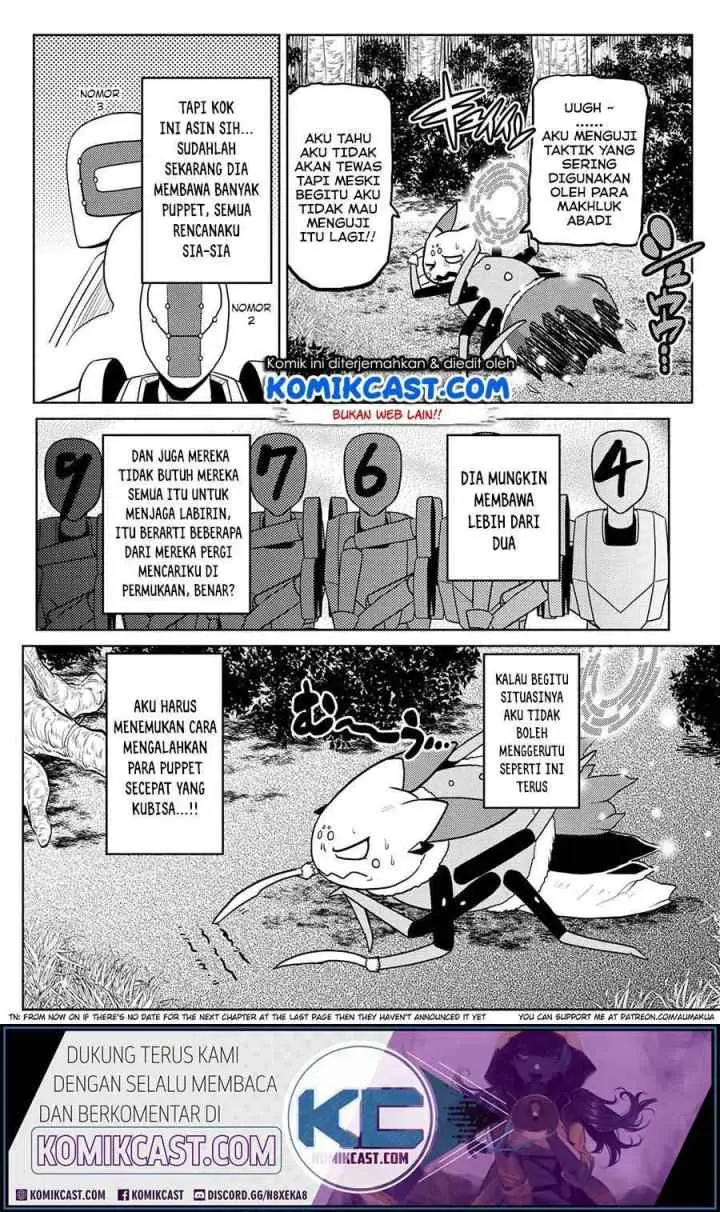 Kumo Desu ga Nani ka? Daily Life of the Four Spider Sisters chapter 44.2 halaman 17