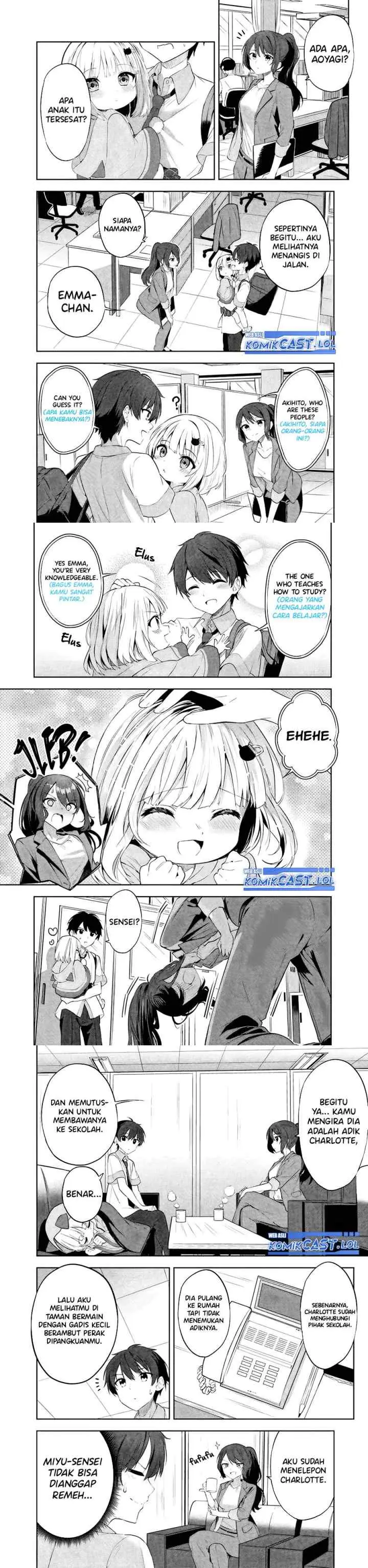 Maigo ni Natteita Youjo o Tasuketara, Otonari ni Sumu Bishoujo Ryuugakusei ga Ie ni Asobi ni Kuru You ni Natta Ken ni Tsuite chapter 1 halaman 13