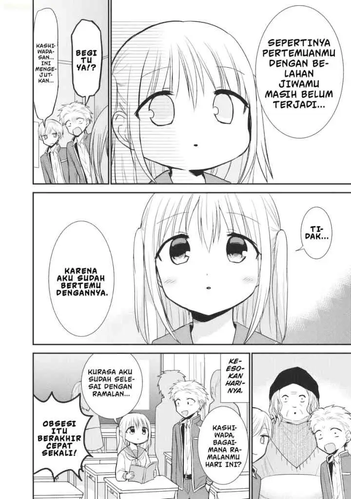 Kao ni denai Kashiwada-san to Kao ni deru Ota-kun chapter 90 halaman 9