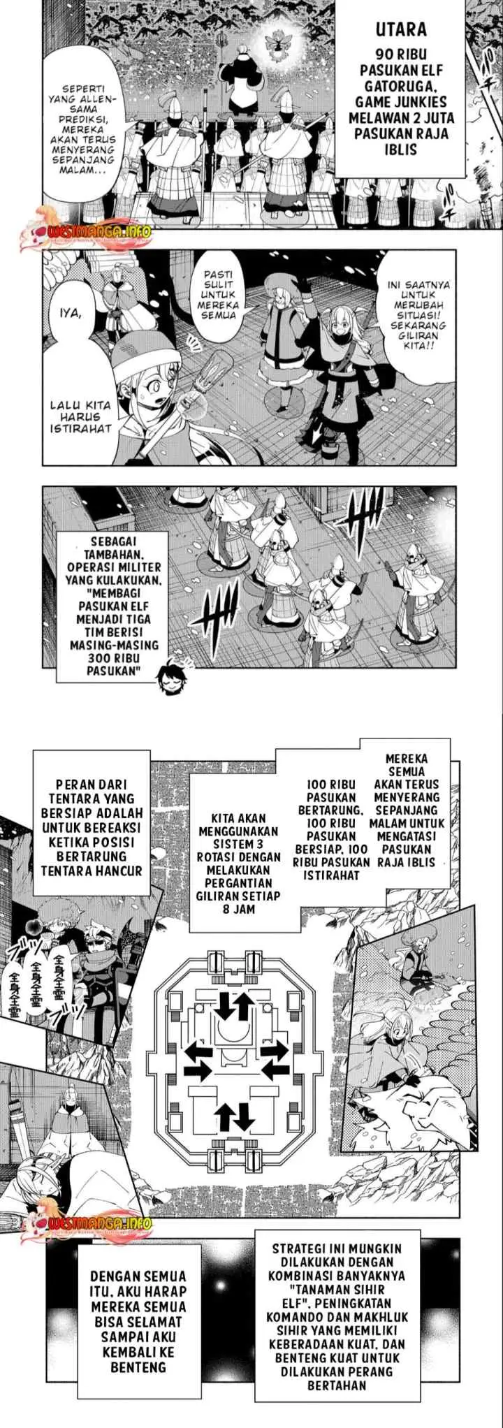 Hell Mode: Yarikomi Suki no Gamer wa Hai Settei no Isekai de Musou Suru chapter 49 halaman 13