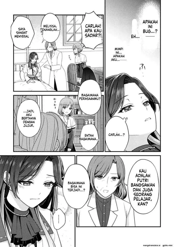 Heroine ga Kuru Mae ni Ninshin shimashita ~Tsunda Hazu no Akuyaku Reijou desuga, Douyara Chigau youdesu~ chapter 11.1 halaman 6