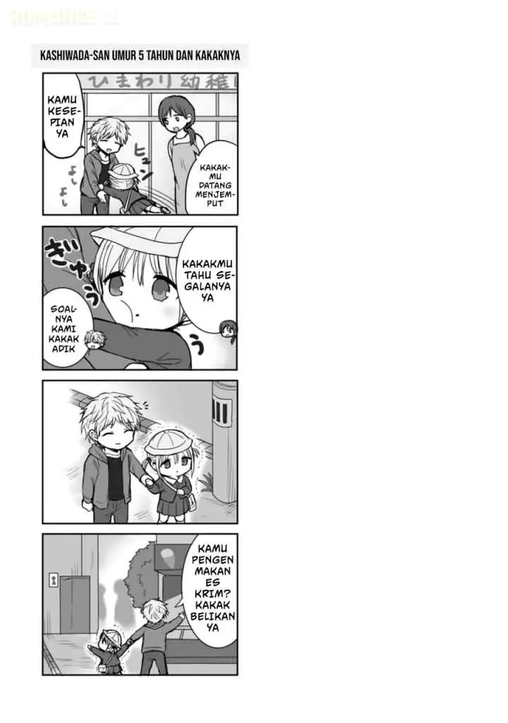 Kao ni denai Kashiwada-san to Kao ni deru Ota-kun chapter 102 halaman 10