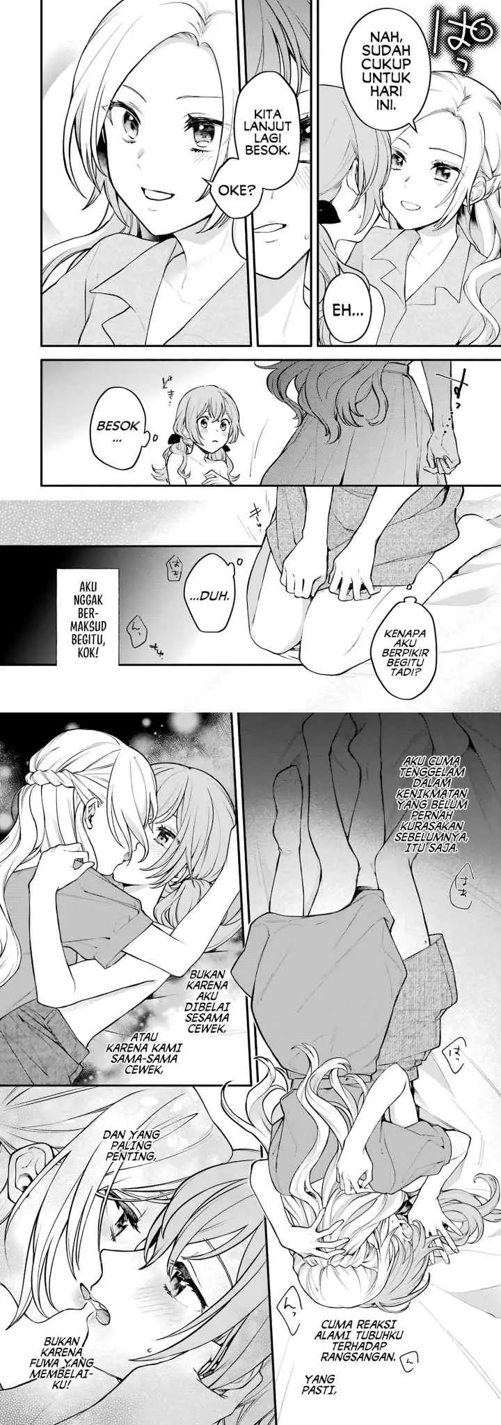 Onna Doushi to ka Arienai deshou to Iiharu Onna no ko wo, Hyakunichi kan de Tetteiteki ni Otosu Yuri no Ohanashi chapter 4 halaman 6